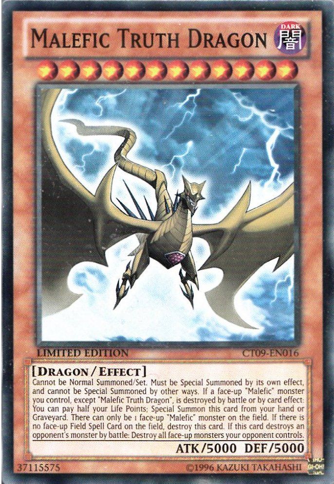 CT09-EN016 Malefic Truth Dragon Super Rare