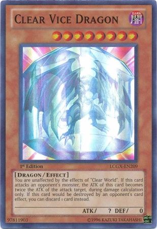 LCGX-EN209 Clear Vice Dragon Super Rare