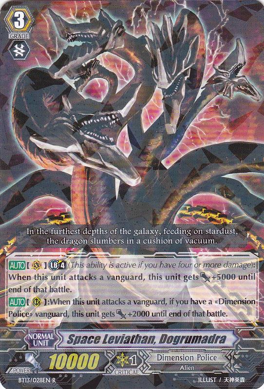 BT13/028EN Space Leviathan, Dogrumadra Rare (R)