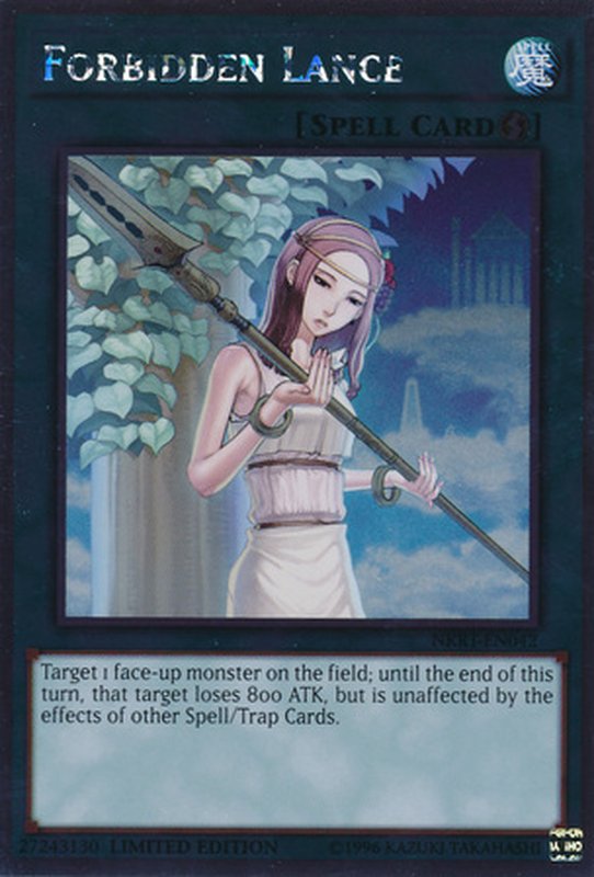 NKRT-EN042 Forbidden Lance Platinum Rare