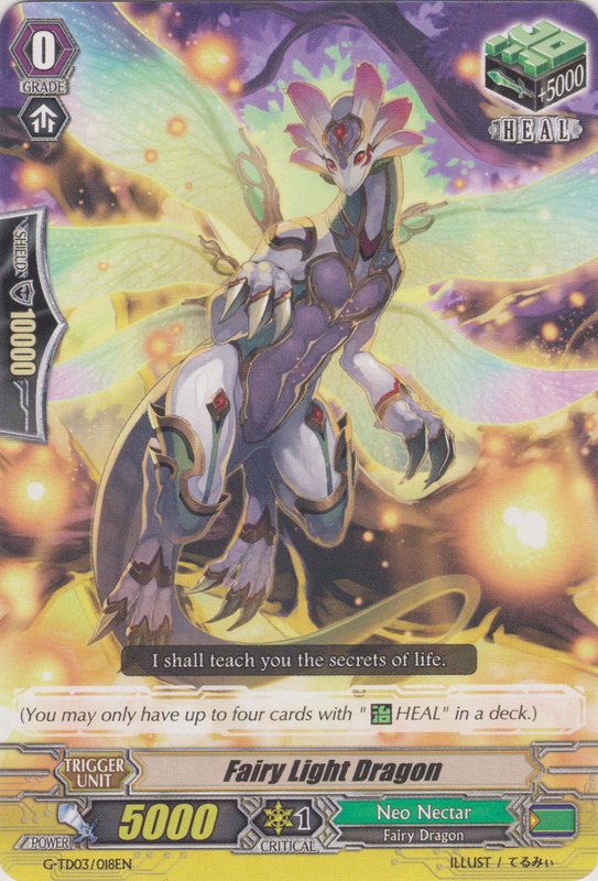 G-TD03/018EN Fairy Light Dragon Common (C)