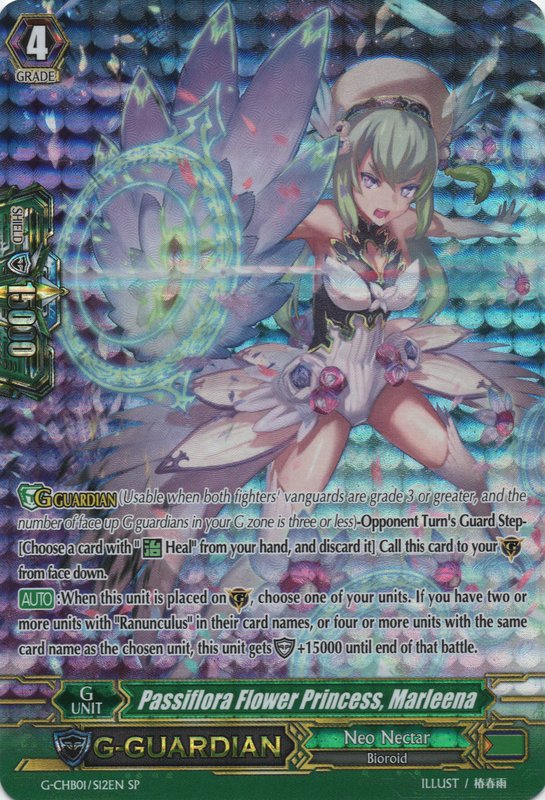 G-CHB01/S12EN Passiflora Flower Princess, Marleena Special Parallel (SP)