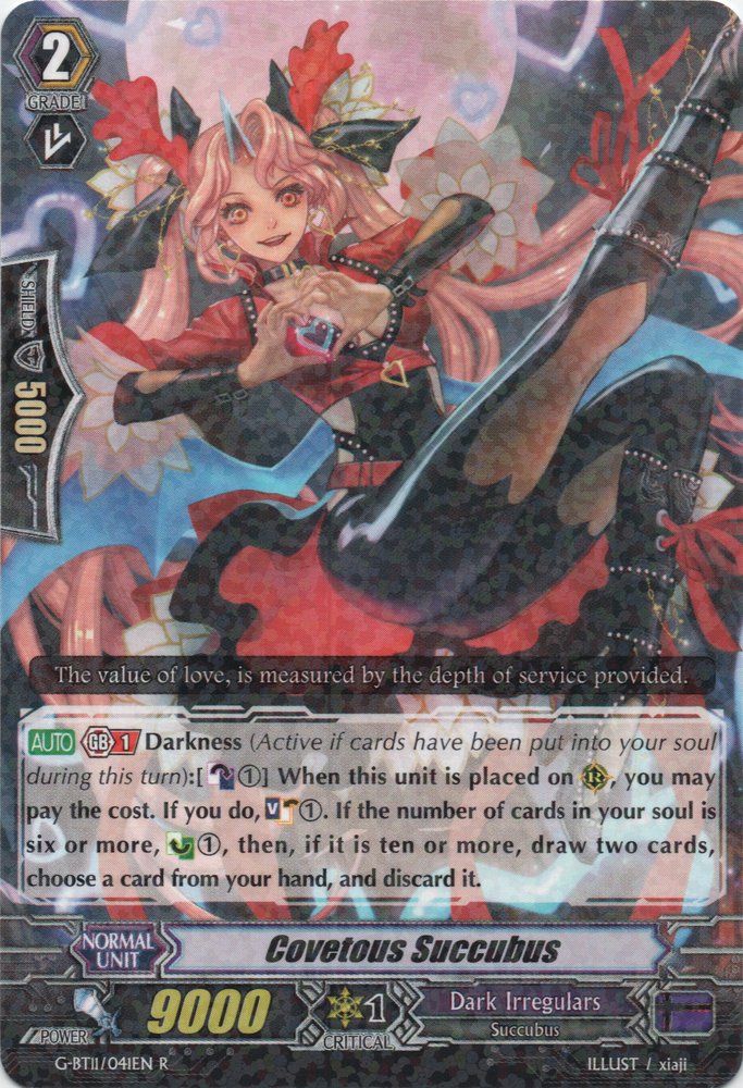 G-BT11/041EN Covetous Succubus Rare (R)