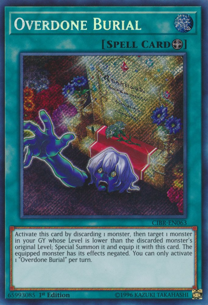 CIBR-EN063 Overdone Burial Secret Rare