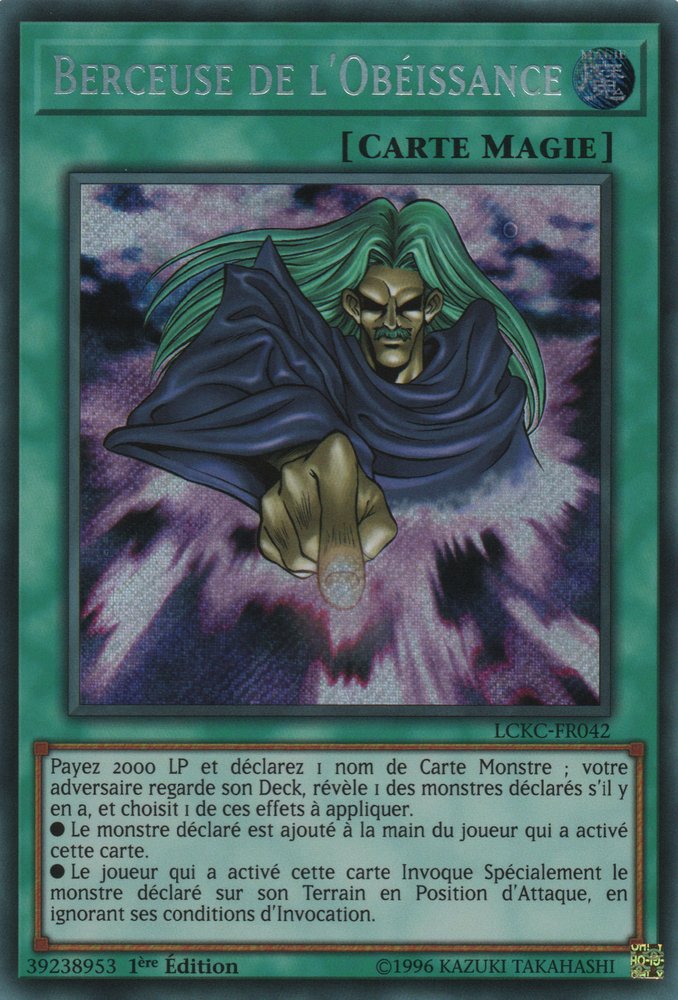 LCKC-FR042 Berceuse de l'Obéissance Secret Rare