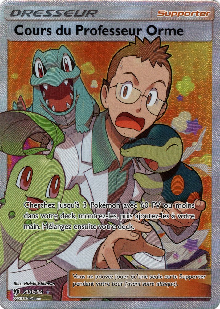 SL08_213/214 Cours du Professeur Orme Full Art Ultra Rare