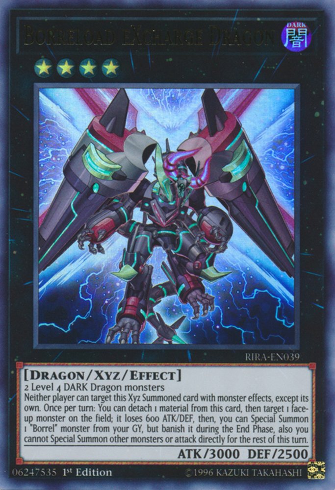 RIRA-EN039 Borreload eXcharge Dragon Ultra Rare