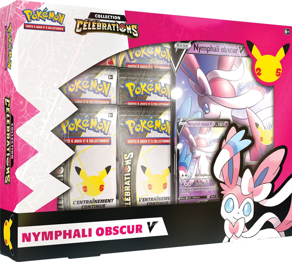 Pokémon 25 ans : Coffret Nymphali Obscur V