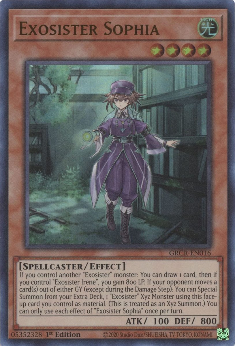 GRCR-EN016 Exosister Sophia Ultra Rare