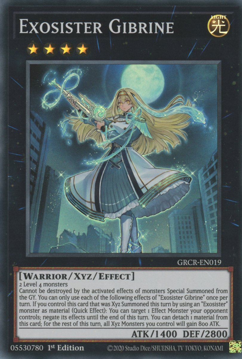 GRCR-EN019 Exosister Gibrine Super Rare