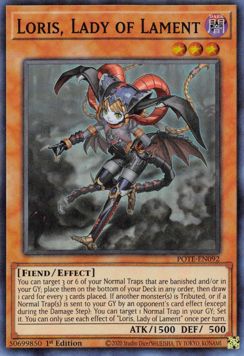 POTE-EN092 Loris, Lady of Lament Super Rare