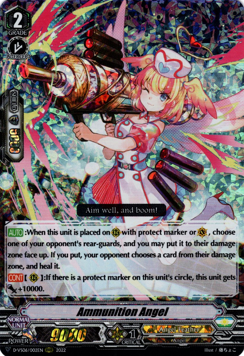 D-VS06/002EN Ammunition Angel Triple Rare (RRR)