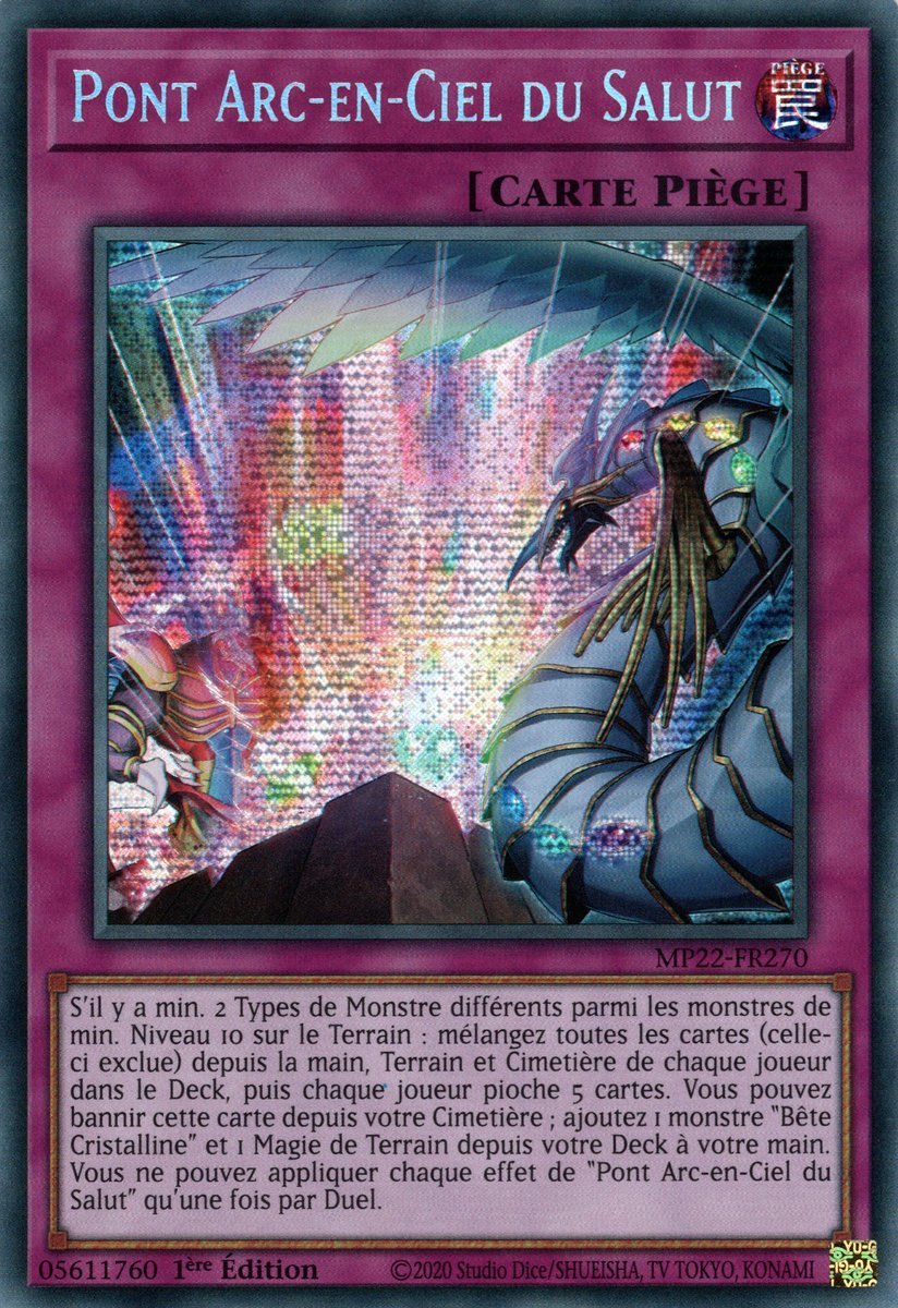 MP22-FR270 Pont Arc-en-Ciel du Salut Prismatic Secret Rare