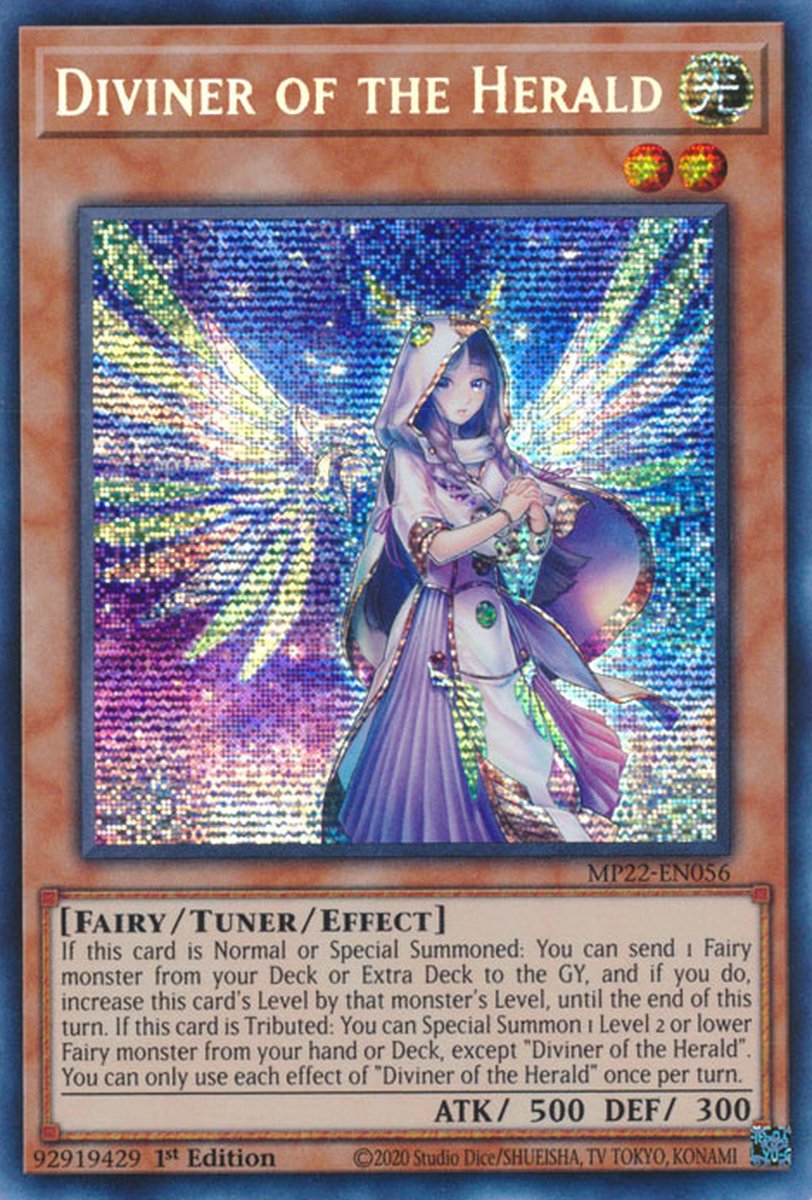 MP22-EN056 Diviner of the Herald Prismatic Secret Rare