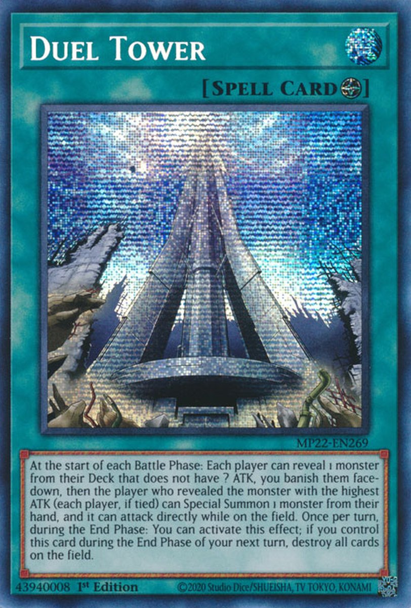 MP22-EN269 Duel Tower Prismatic Secret Rare