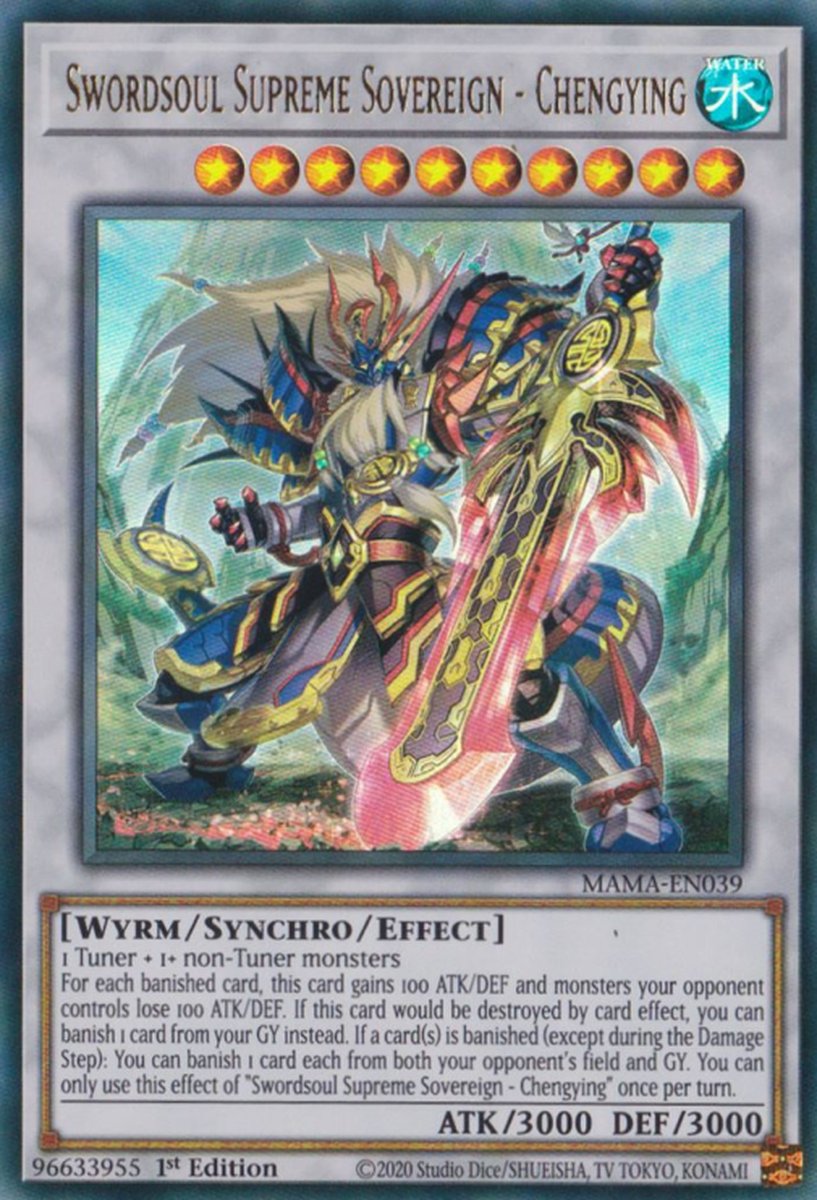 MAMA-EN039 Swordsoul Supreme Sovereign - Chengying Ultra Rare