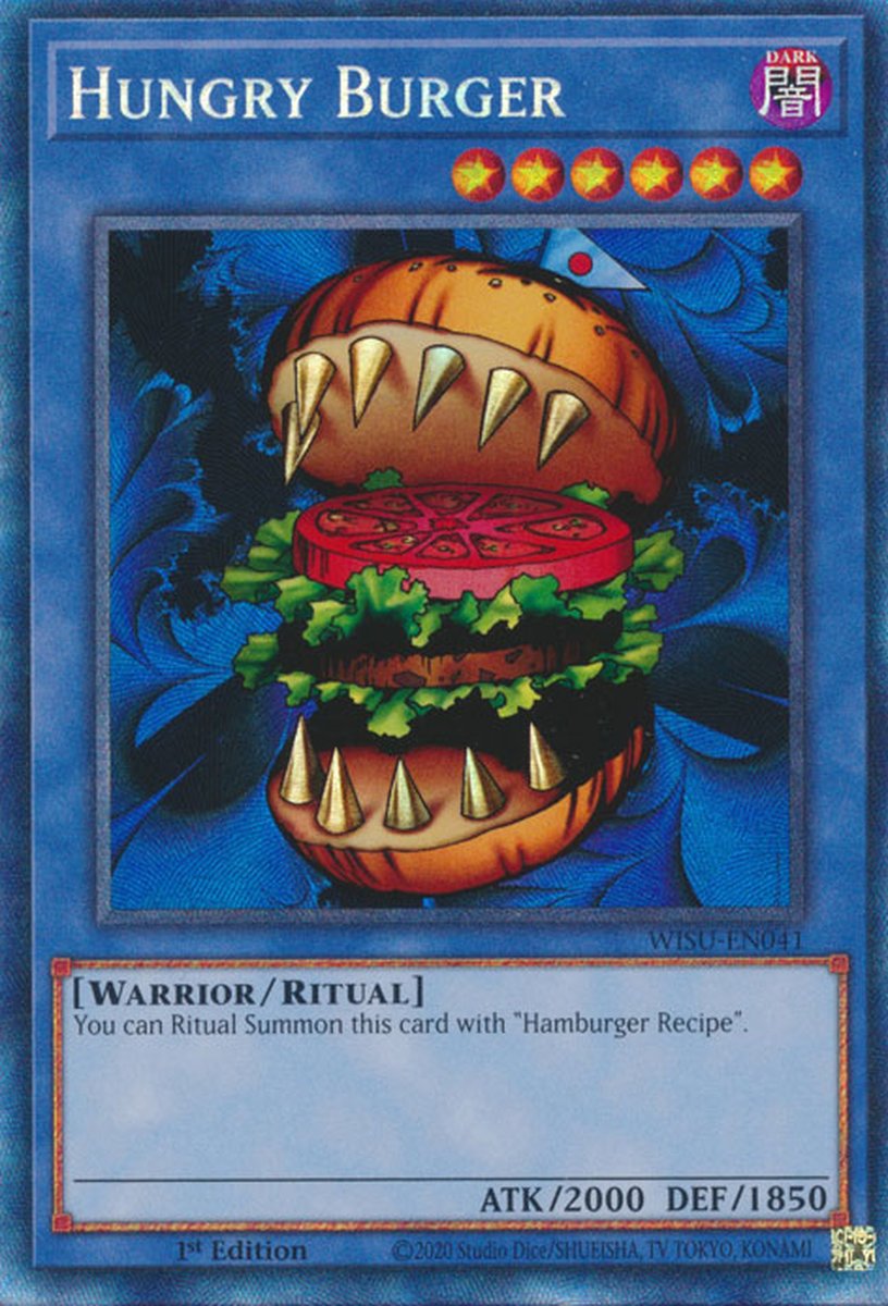 WISU-EN041 Hungry Burger - Yu-Gi-Oh