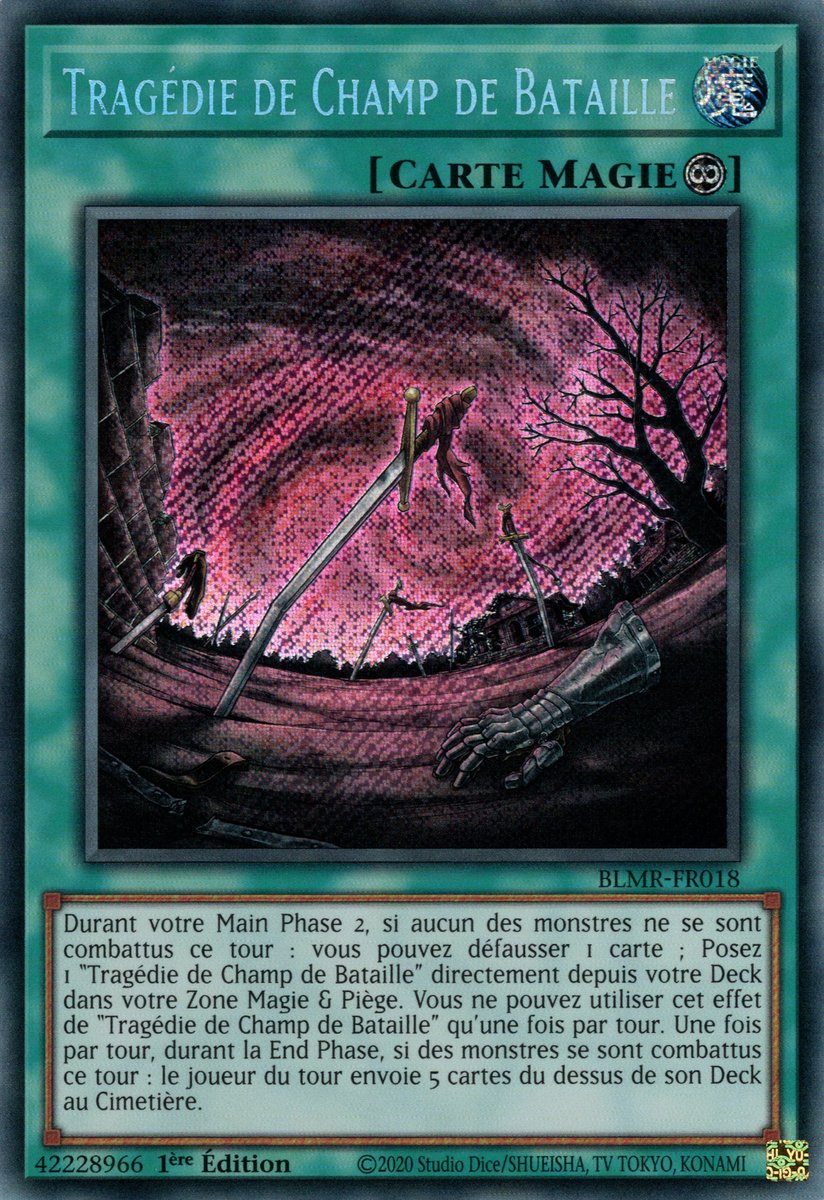 BLMR-FR018 Tragédie de Champ de Bataille Secret Rare