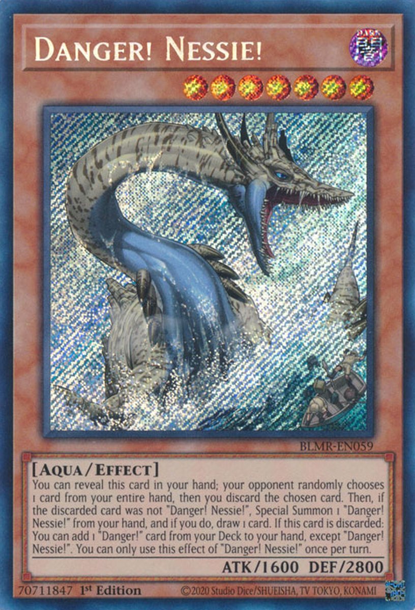 BLMR-EN059 Danger! Nessie! Secret Rare