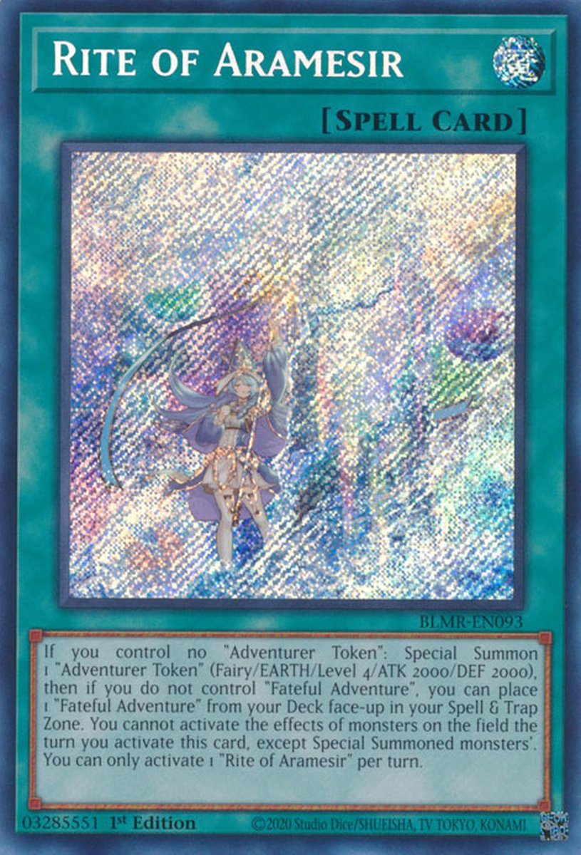 BLMR-EN093 Rite of Aramesir Secret Rare