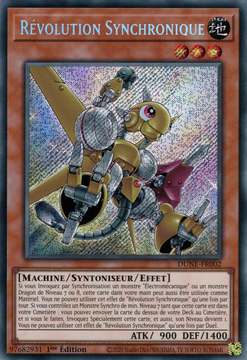 DUNE-FR002 Révolution Synchronique Secret Rare