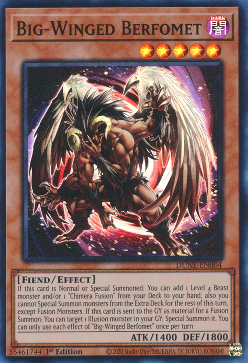 DUNE-EN004 Big-Winged Berfomet Super Rare