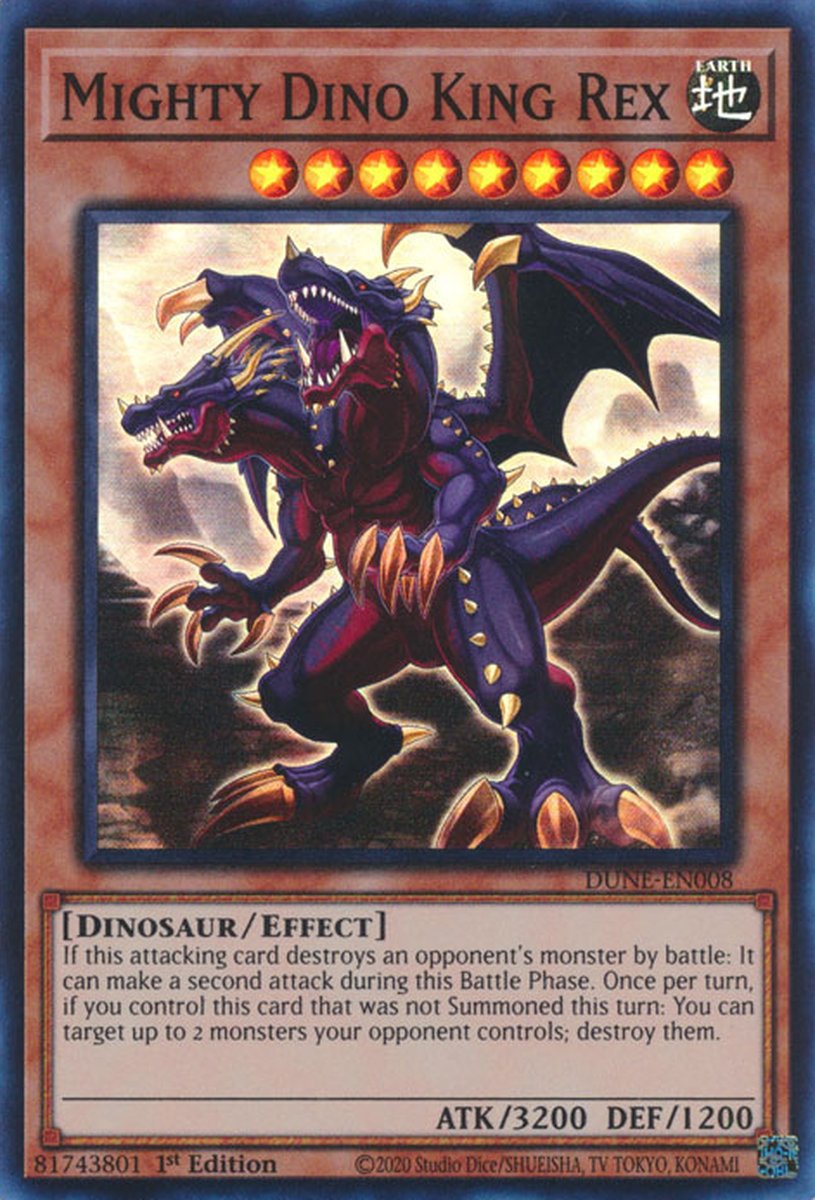 MP24-EN209 Mighty Dino King Rex - Yu-Gi-Oh