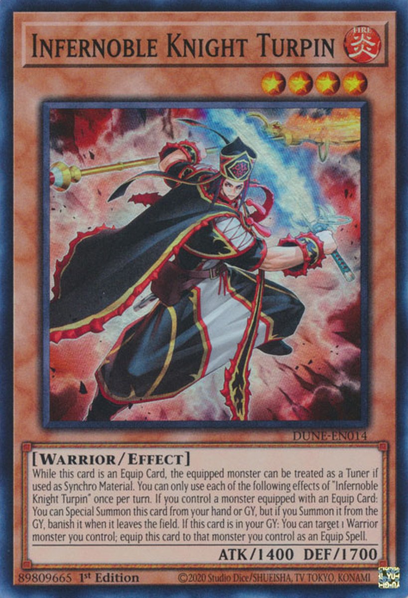 DUNE-EN014 Infernoble Knight Turpin Super Rare