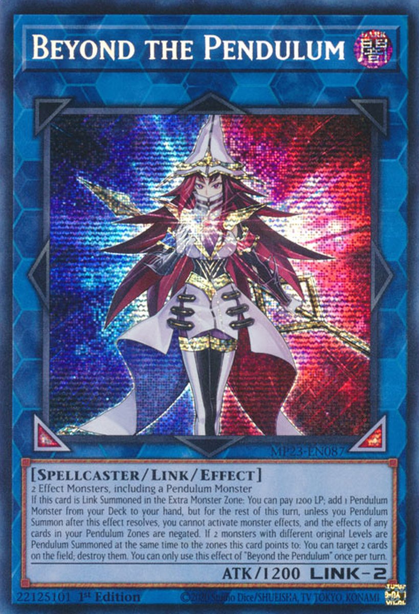 MP23-EN087 Beyond the Pendulum Prismatic Secret Rare