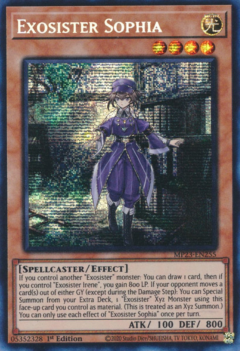 MP23-EN255 Exosister Sophia Prismatic Secret Rare