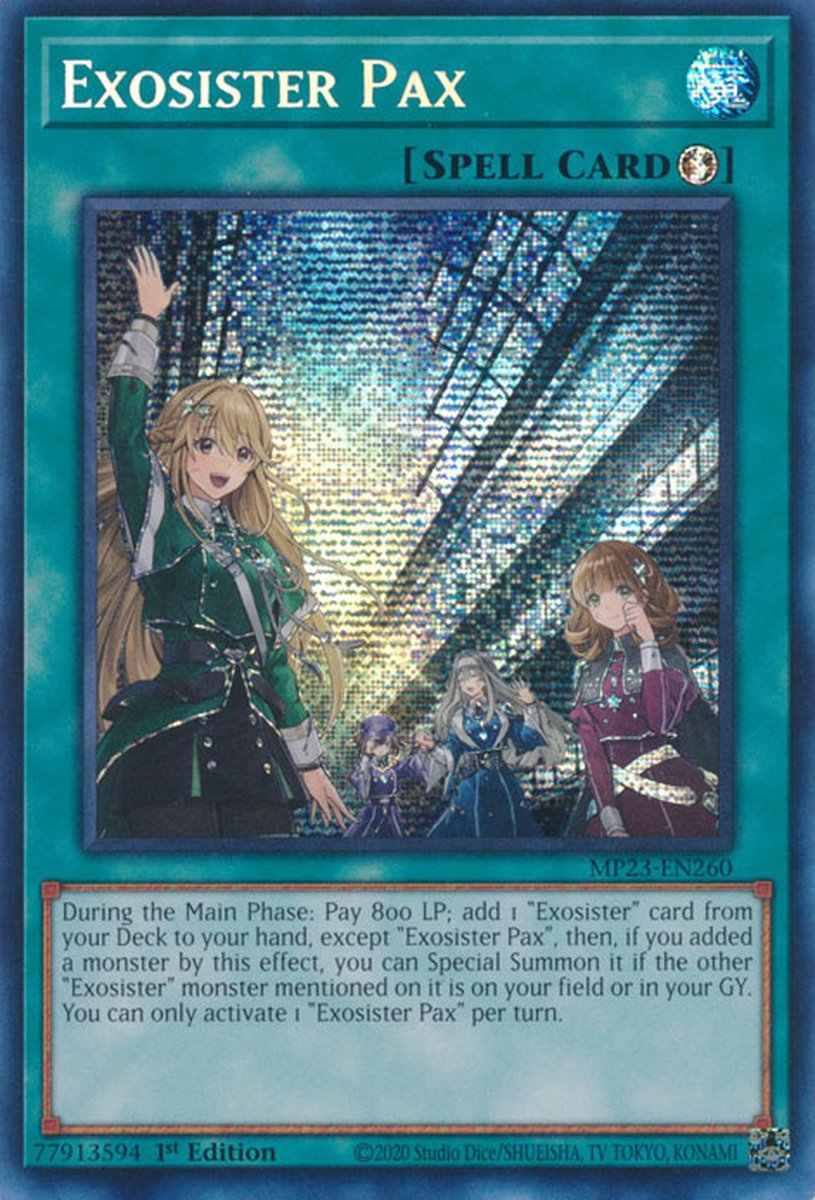 MP23-EN260 Exosister Pax Prismatic Secret Rare