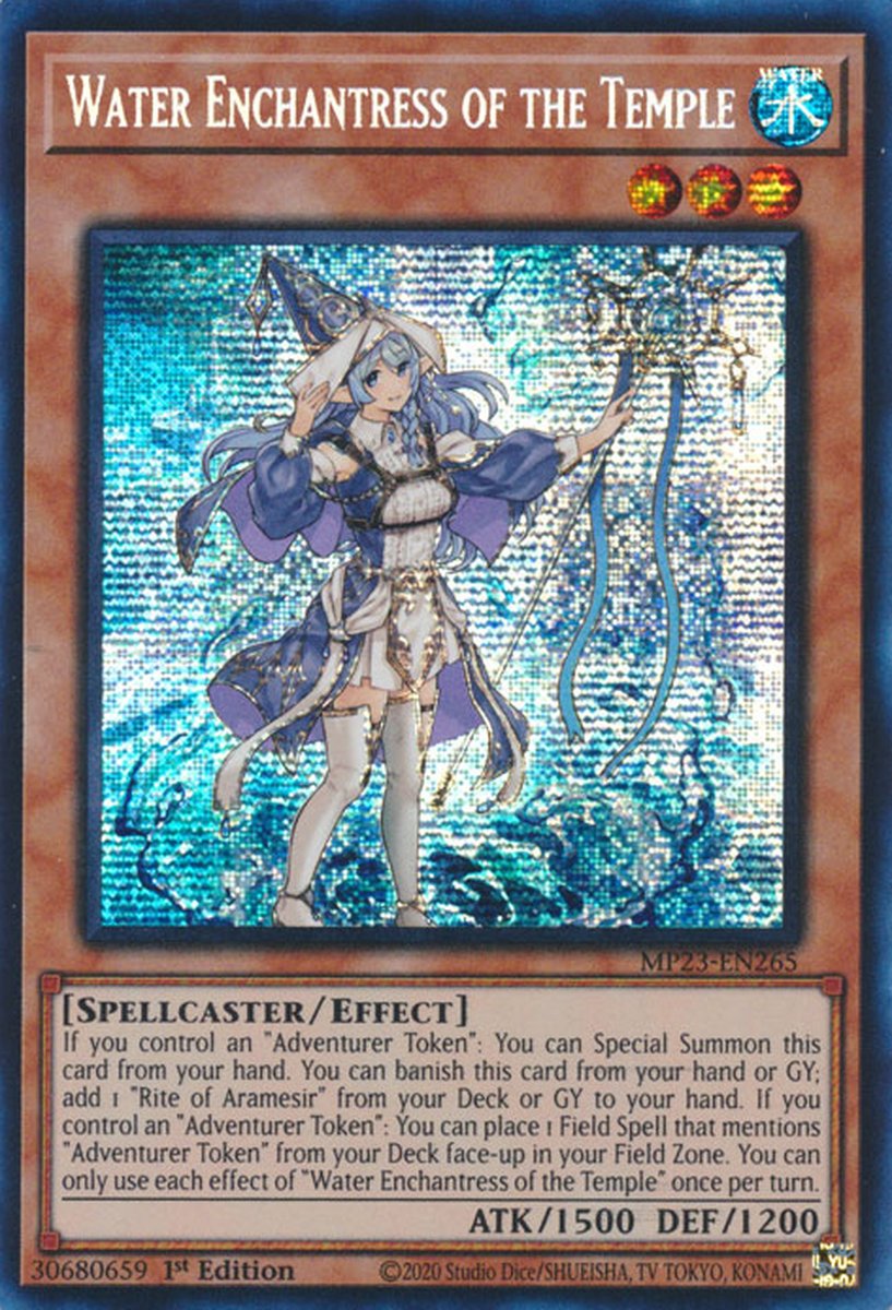 MP23-EN265 Water Enchantress of the Temple Prismatic Secret Rare