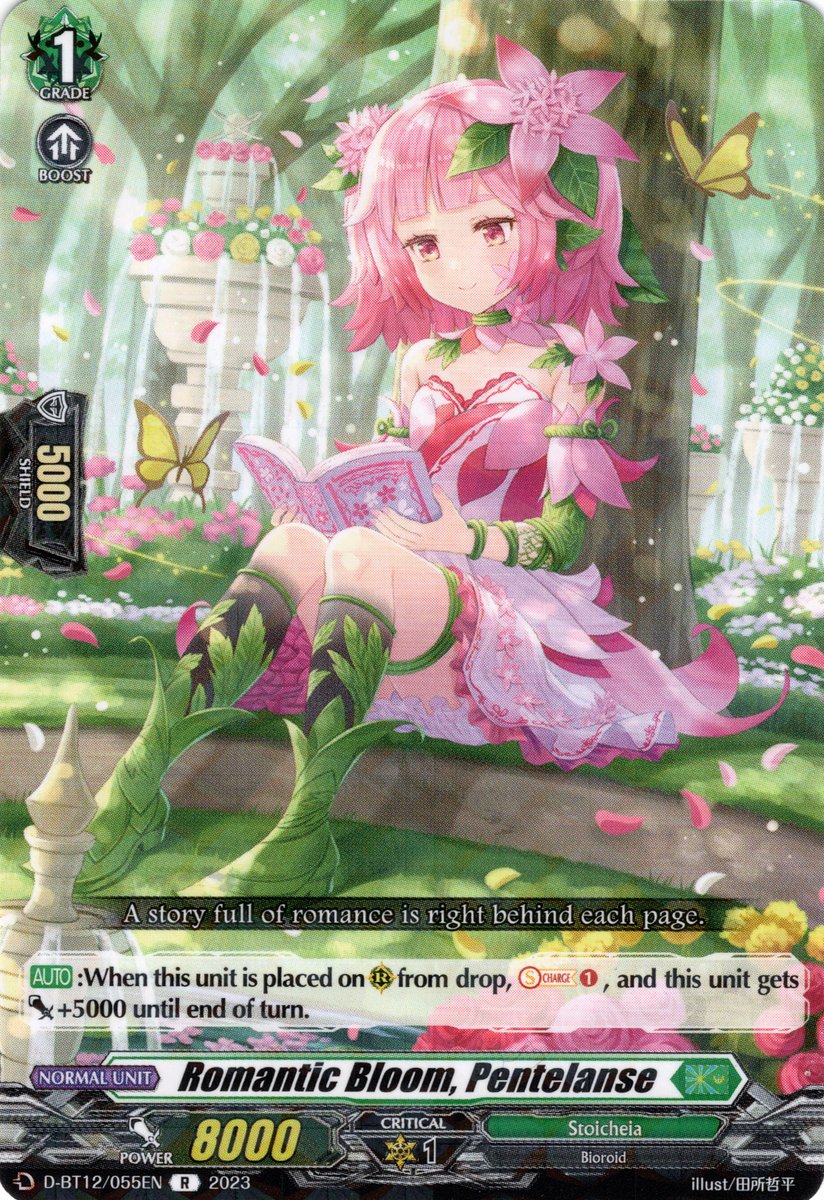 D-BT12/055EN Romantic Bloom, Pentelanse Rare (R)