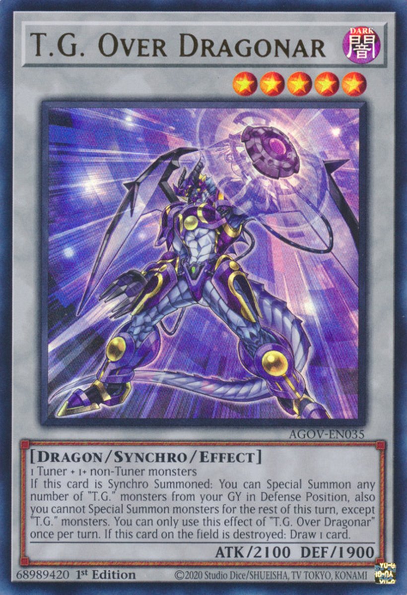 AGOV-EN035 T.G. Over Dragonar Ultra Rare