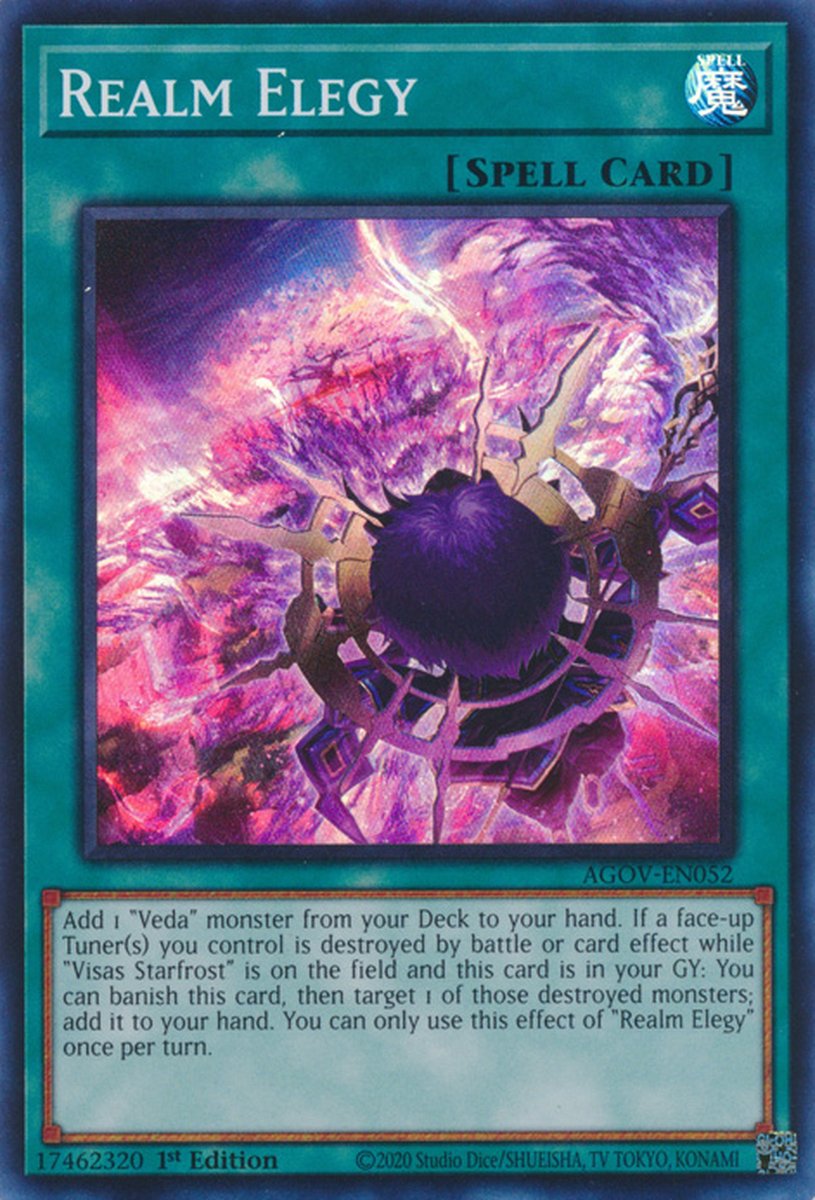 AGOV-EN052 Realm Elegy Super Rare