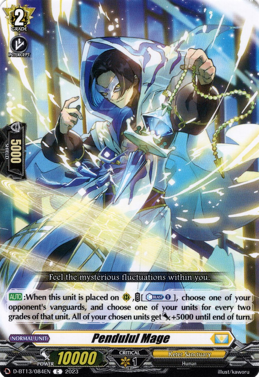 D-BT13/084EN Pendulul Mage Common (C)