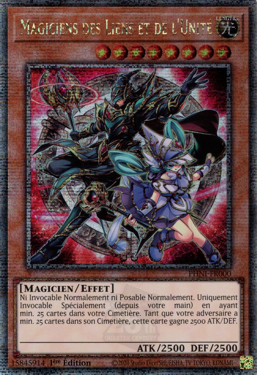 PHNI-FR000 Magiciens des Liens et de l'Unité - Yu-Gi-Oh