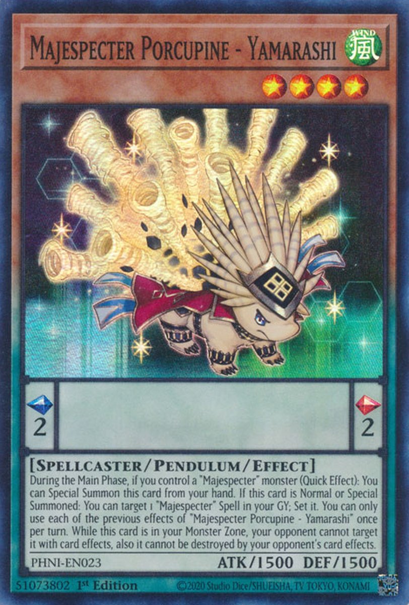 PHNI-EN023 Majespecter Porcupine - Yamarashi Super Rare