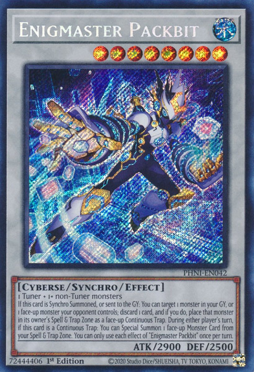 PHNI-EN042 Enigmaster Packbit Secret Rare