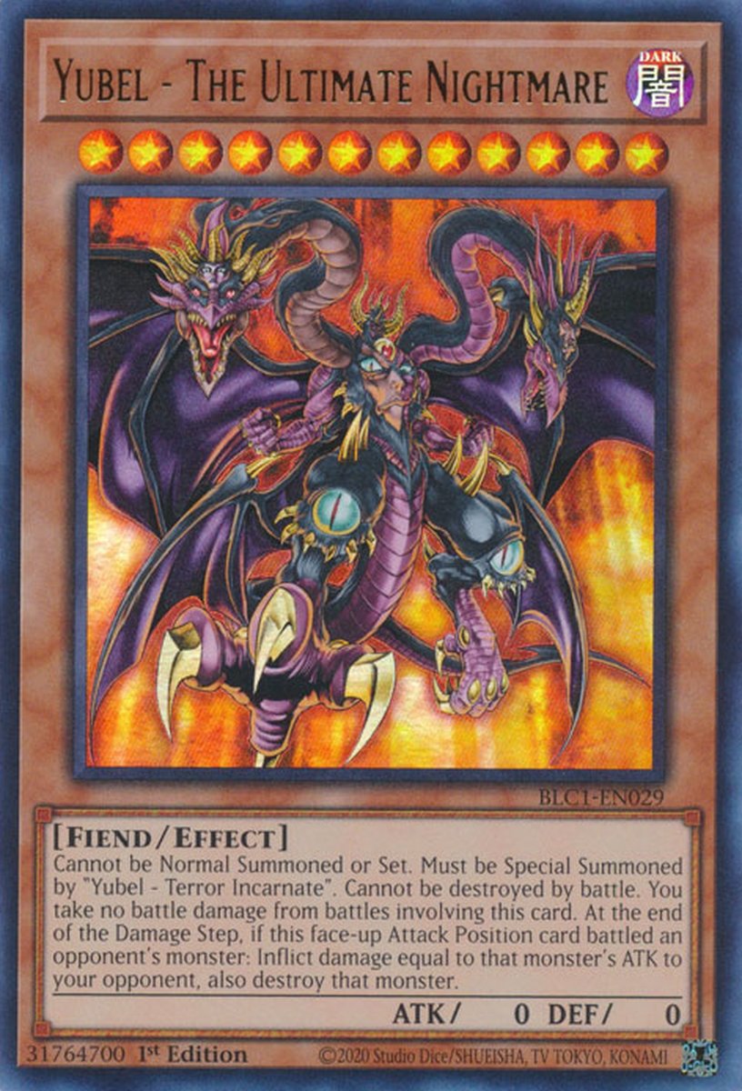 BLC1-EN029 Yubel - The Ultimate Nightmare Ultra Rare