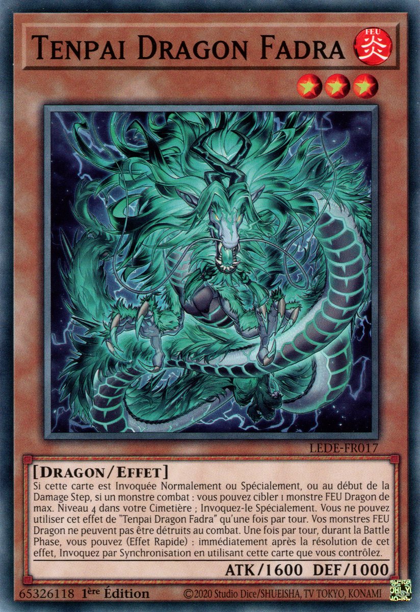 LEDE-FR017 Tenpai Dragon Fadra Commune