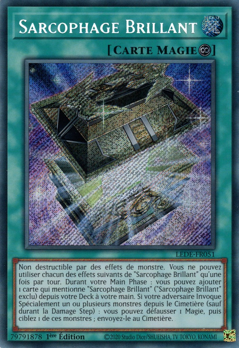 LEDE-FR051 Sarcophage Brillant Secret Rare