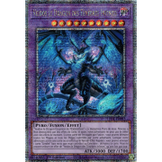 LEDE-FR092 Veidos le Dragon des Ténèbres Infinies Quarter Century Secret Rare