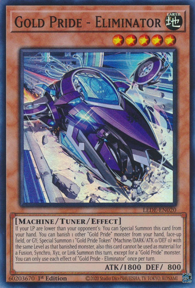 LEDE-EN020 Gold Pride - Eliminator Super Rare