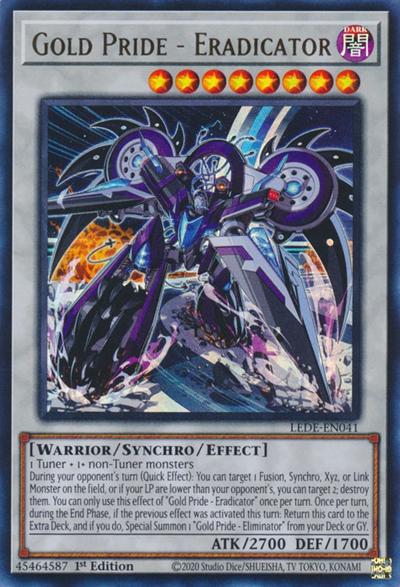 LEDE-EN041 Gold Pride - Eradicator Ultra Rare