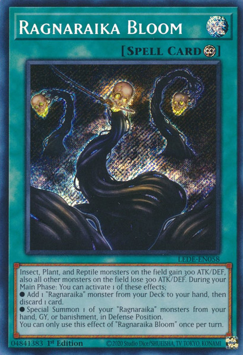 LEDE-EN058 Ragnaraika Bloom Secret Rare