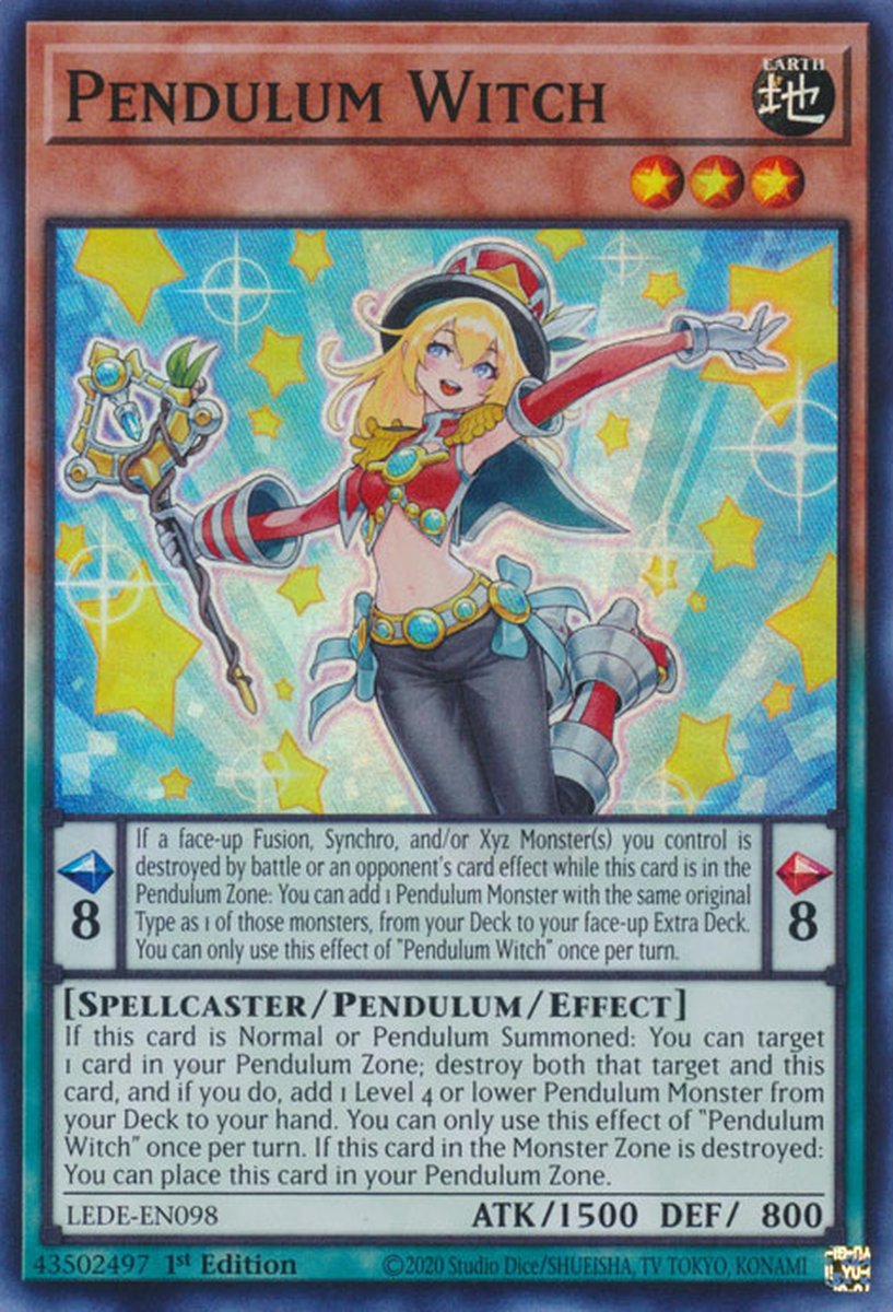 LEDE-EN098 Pendulum Witch Super Rare