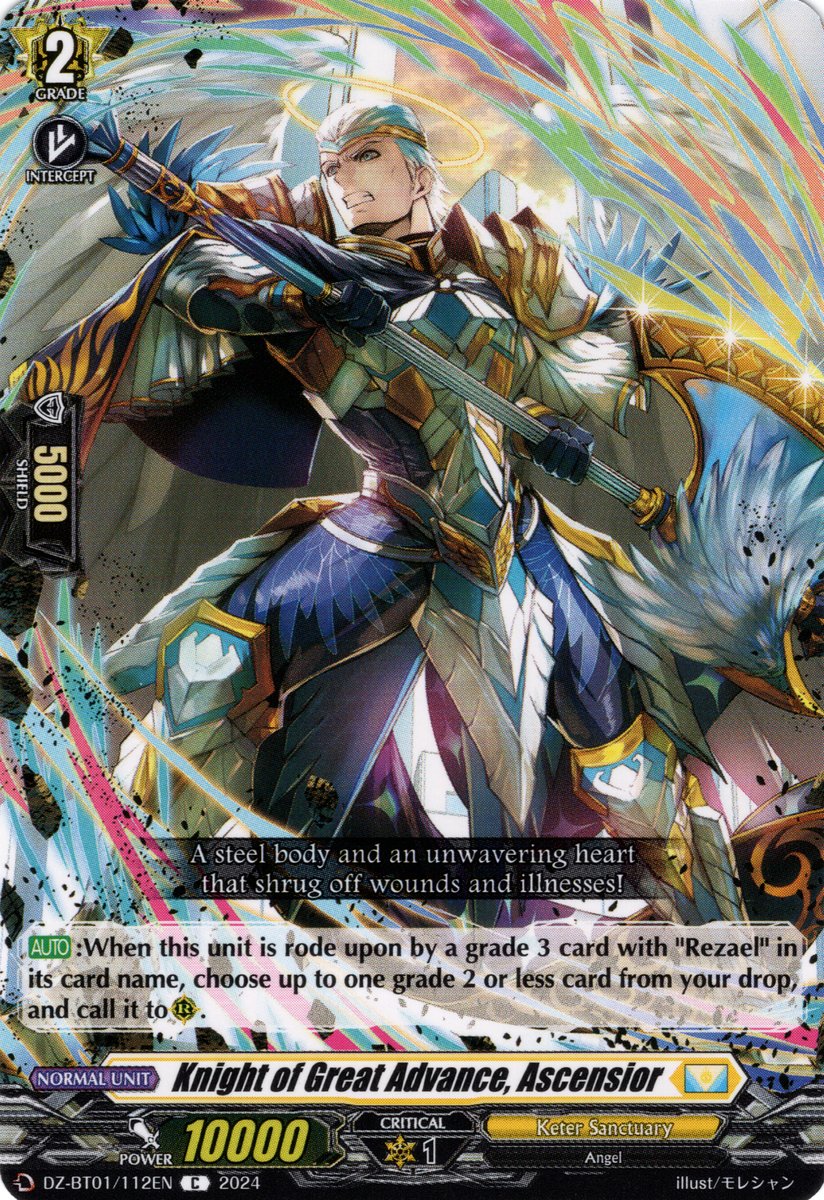 DZ-BT01/112EN Knight of Great Advance, Ascensior Common (C)