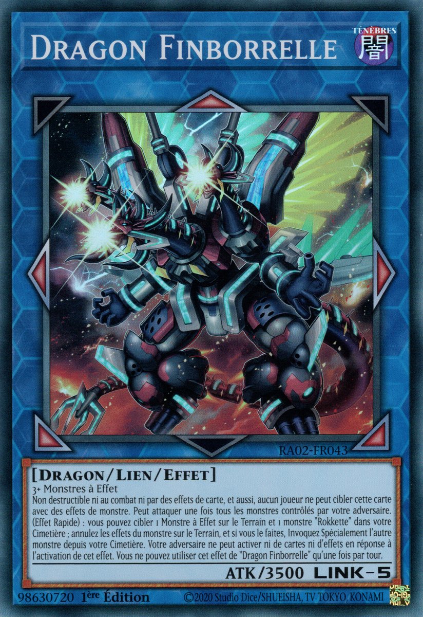 RA02-FR043 Dragon Finborrelle Super Rare