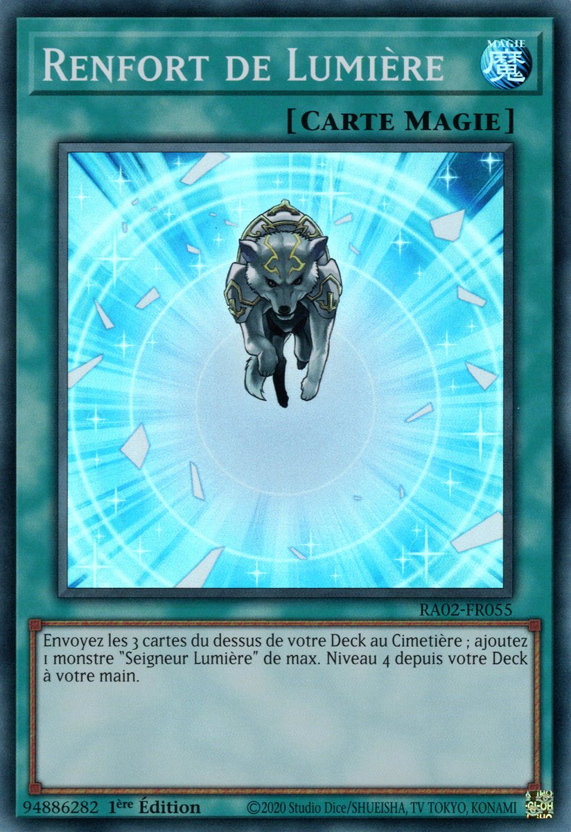 RA02-FR055 Renfort de Lumière Super Rare